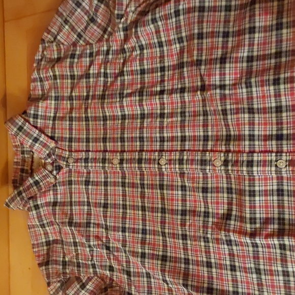 DENIM & SUPPLY RL SHORT SLEEVE POCKET BUTTON DWN SIZE XL..STRIPED/ BOXED - Picture 3 of 5